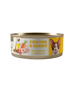 Amity Lata Pollo y Conejo para Gatos 80 g