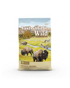 Taste of the Wild Granos ancestrales Ancient Prairie Bisonte y Venado Asado para Perros