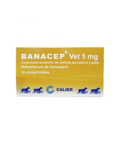 Banacep Benazepril Clorhidrato 5mg
