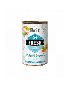Brit Fresh Lata Pescado con Calabaza para Perros 400 g