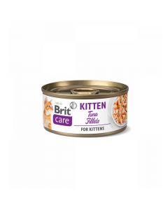 Brit Care Lata Filetes de Atún para Gatitos 70 gr