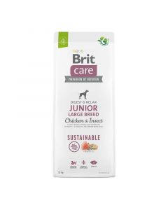 Brit Care Junior Pollo e Insectos para Cachorros Razas Grandes
