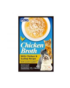 Churu Broth Caldo de Pollo y Ostión para Gatos 50 gr