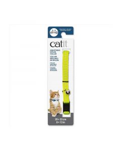Catit Collar Reflectante para Gatos Amarillo