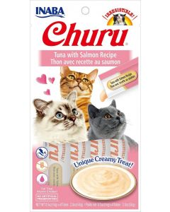 Snack Churu Atún y Salmón para Gatos