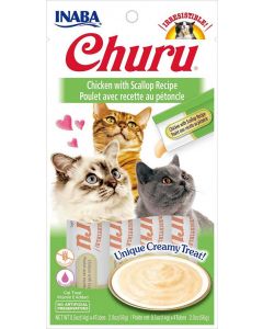 Snack Churu Pollo y Ostiones para Gatos