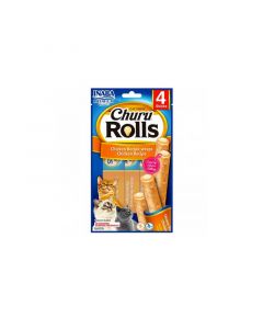 Churu Rolls Snack Pollo para Gatos 4 palitos
