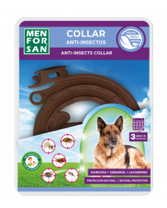 Collar Anti Insectos, Pulgas y Garrapatas para Perros