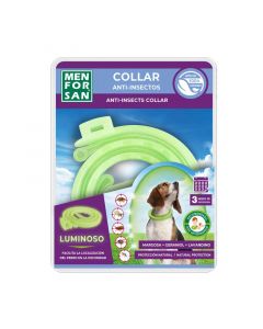 Collar Anti Insectos, Pulgas y Garrapatas Luminoso para Perros