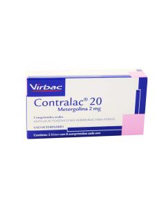 Contralac 20 Virbac 16 comprimidos