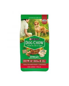 Dog Chow Carne y Pollo para Perros Razas Medianas y Grandes