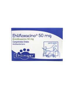 Ehlifloxacino 50 mg - 10 Comprimidos
