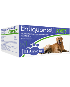 Antiparasitario Interno Ehliquantel Forte para Perros 1 comprimido