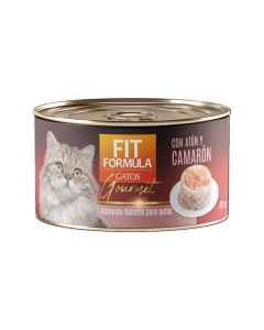 Fit Formula Lata Gourmet Atún y Camarón para Gatos 80 g