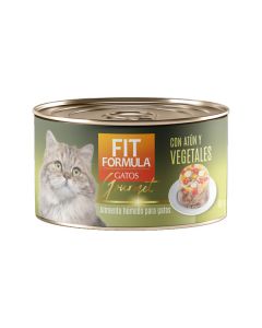 Fit Formula Lata Gourmet Atún y Vegetales para Gatos 80 g