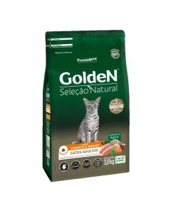 GoldeN Selección Natural Pollo y Arroz para Gatos Adultos
