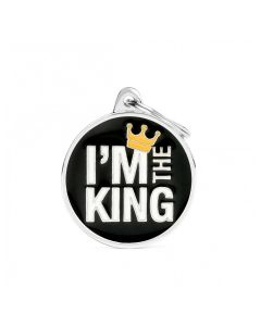 Placa Charms "My Family" I'm the King