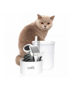 Kit de Grooming Catit para Gatos Pelo Corto
