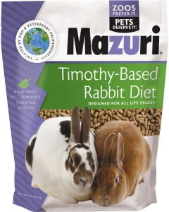Mazuri Alimento para Conejo en Base Timothy "Rabbit Diet" - 1 kilo