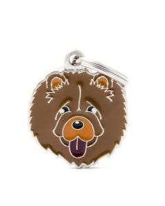 Placa Friends Perro "My Family" Chow Chow