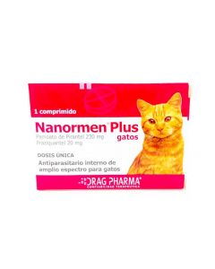 Nanormen Plus Antiparasitario Interno para Gatos