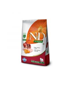 N&D Pumpkin Pollo, Calabaza y Granada para Perros Razas Grandes Maxi 10,1 Kg