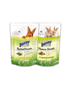 Pack Bunny Nature Shuttle + Basic Rabbit Dream para Conejos