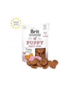 Snack Brit Meaty Coins de Pavo para Cachorros 
