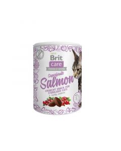 Brit Care Cat Snack Superfruits Salmón 100 gr
