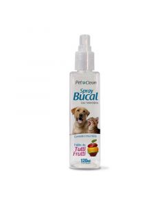 Spray Bucal para Perros y Gatos Sabor Tutti Frutti 120 ml