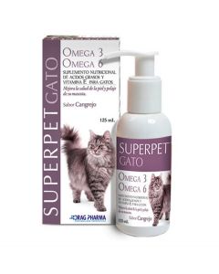 Suplemento Superpet Omega 3 y 6 para Gatos