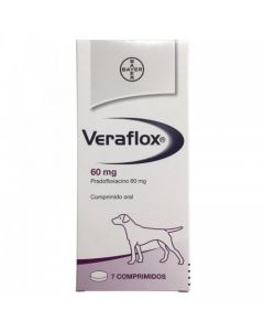 Veraflox 60 mg (7 comprimidos)