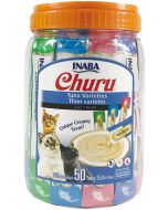 Pack 50 tubos Snack "CIAO Churu" variedades de Atún