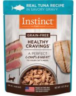 Instinct "Healthy Cravings" Grain-Free Pouch para Gatos Receta Atún