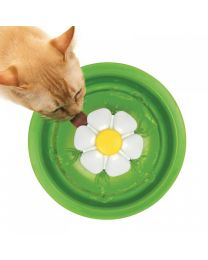 Bebedero Estilo Fuente Floral para Gatos