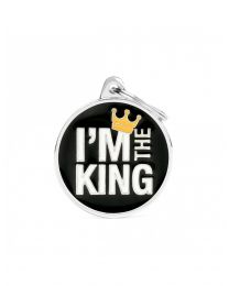 Placa Charms "My Family" I'm the King
