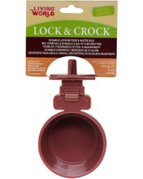 Comedero y Bebedero de Fijación "Lock & Crock"