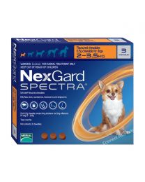 Nexgard Spectra Antiparasitario - 3 Tabletas