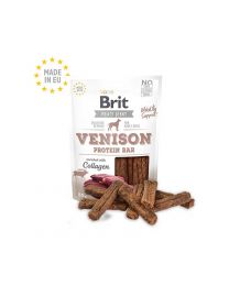 Snack Brit barra de proteína de Venado para Perros